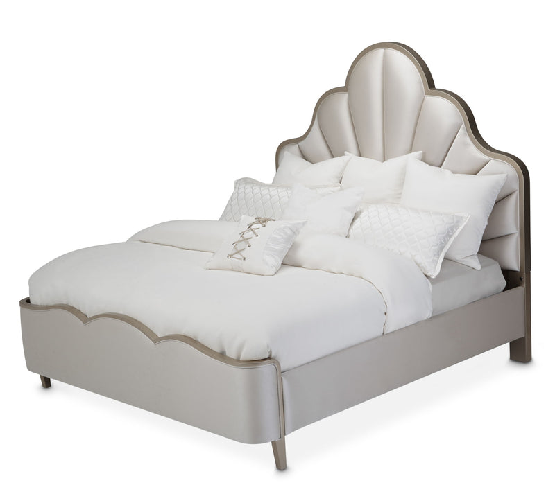 Malibu Crest - Scalloped Panel Bed