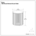 Demy - Handcrafted Metal Accent Table Simpli-Home