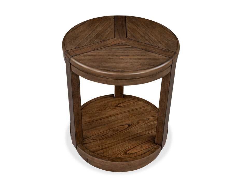Connolly - Round End Table - Brown Magnussen Furniture