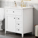 Bathroom Vanity With Sink, 3 Drawers And Adjustable Shelf Hearth and Haven