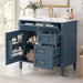 Bathroom Vanity With Sink, Rectangular Storage Cabinet & 2 Drawers And Tip Out Drawer Hearth and Haven