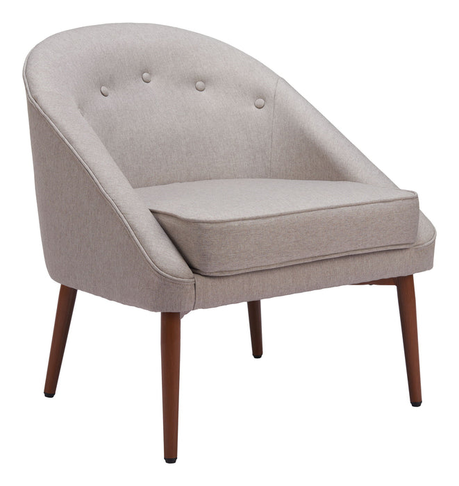 Carter - Accent Chair - Gray Zuo Modern