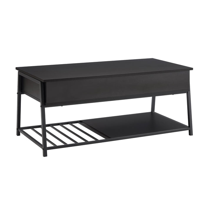 Contemporary Coffee Table, Lift Top, Rectangular 8th Street