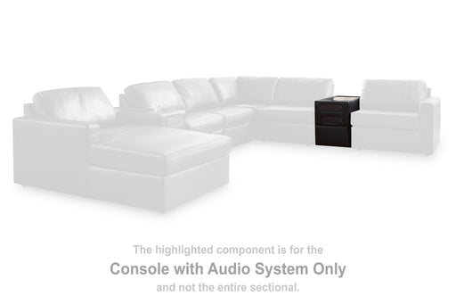Modmax II - Console With Audio System - Black Signature Design by Ashley®