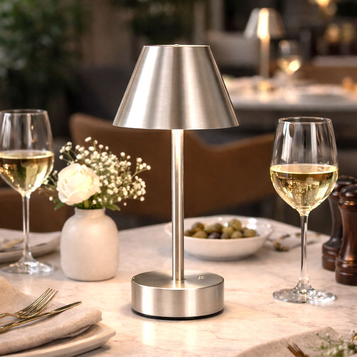 Elegance Rechargeable LED Table Lamp LED Touch Switch Ashcroft Furniture
