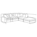 Dulcy - 5 Piece Modular Sectional Sofa - Beige Furniture Max