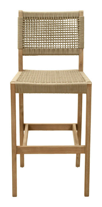 Corde - Outdoor Barstool - Beige Zuo Modern