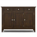 Acadian - Entryway Storage Cabinet - Brown Simpli-Home