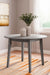 Shullden - 5 Pc. - Drop Leaf Table, 4 Side Chairs - Gray Signature Design by Ashley®
