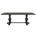 Morland - Dining Table - Vintage Black ACME