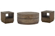 Baisden - Round Lift Top Cocktail Table Set Magnussen Furniture