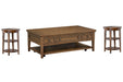 Bay Creek - Rectangular Cocktail Table Set Magnussen Furniture