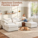 Modular Cloud Couch With Storage Console Home Essentials