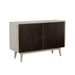 Ixora - 2 Door Cabinet - Black Furniture Max