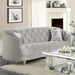 Dolby - Sofa With Tufted Living Room Sofa - Gray Furniture Max