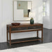 2 Drawer Sofa Table, 2 Tone - Brown Home Essentials