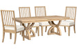Coventry - Extendable Trestle Dining Table Set Magnussen Furniture