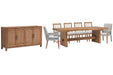 Lindon - Trestle Dining Table Set Magnussen Furniture
