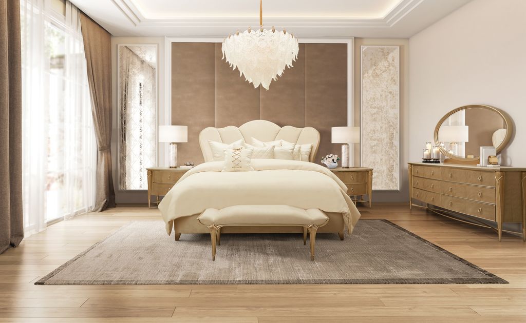 Villa Cherie - Bed Bench Michael Amini