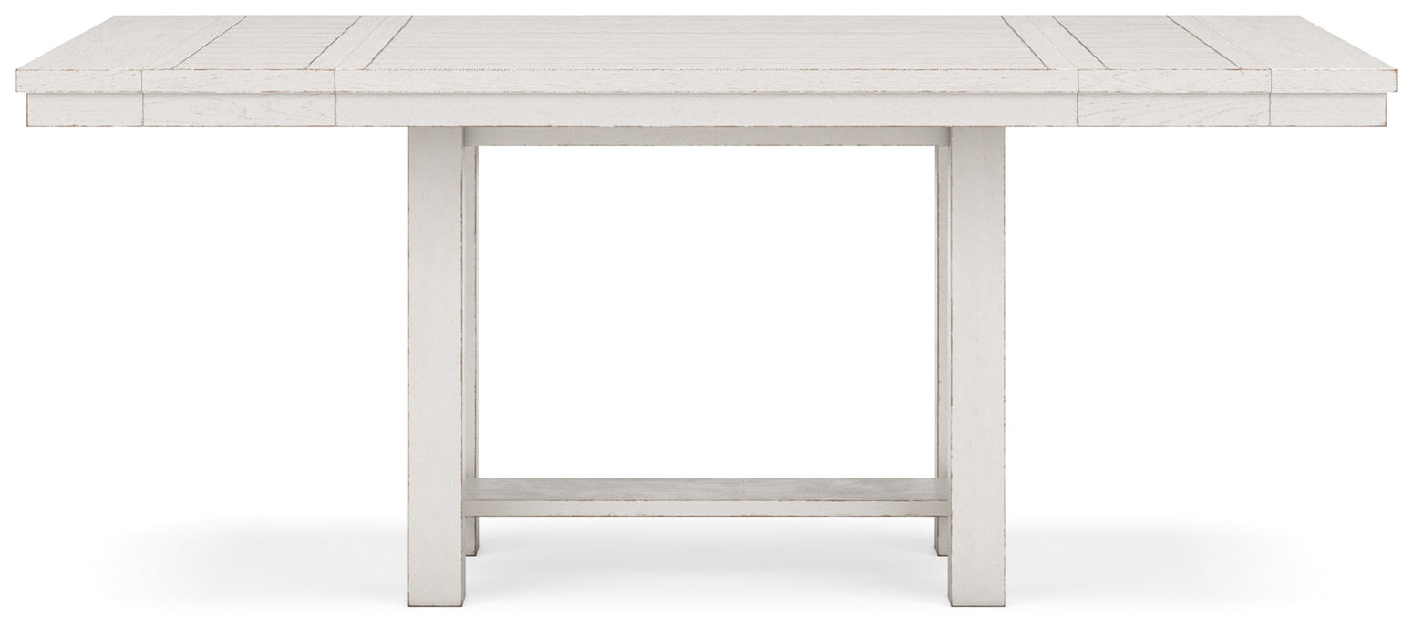 Robbinsdale - Rectangular Counter Height Dining Extension Table Set Signature Design by Ashley®