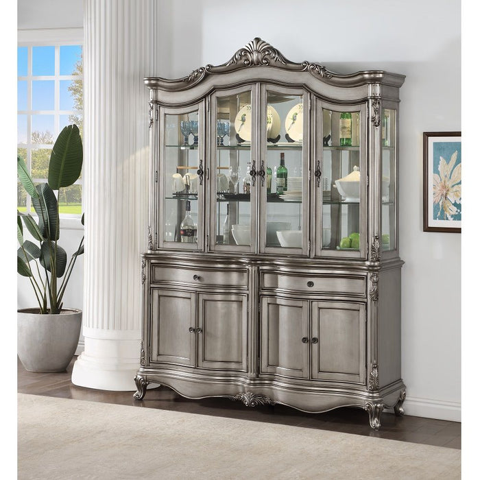 Ariadne - Hutch & Buffet - Antique Platinum ACME