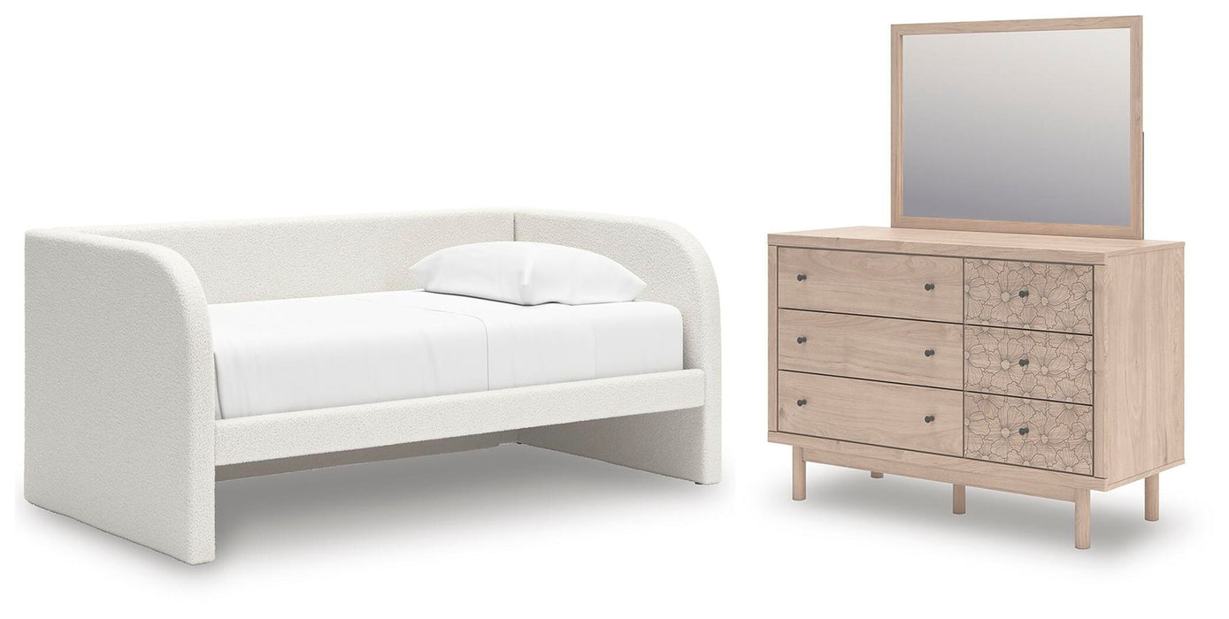 Arloster - Upholstered Day Bed Set Signature Design by Ashley®