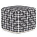 Noreen - Upholstered Square Pouf Simpli-Home
