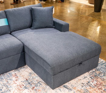 Modmax - RAF Corner Chaise With Storage - Ink