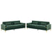 2 Pieces Sofa Sofa Set With Removable Cushions For Home Apartment Home Essentials