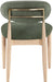 Riccio - Fabric Dining Side Chair (Set of 2) - Natural Frame Meridian Furniture
