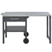 Foldable Outdoor Kitchen Cart With Storage For Patio Hearth and Haven