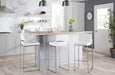 Fuji - Contemporary And Modern Elegance High Back Barstool Lumi Source