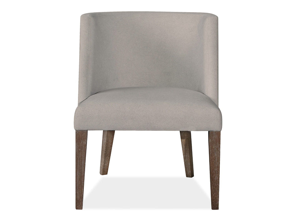 Kavanaugh - Upholstered Host Side Chair (Set of 2) - Gray Magnussen Furniture