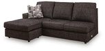 Lentiz - LAF Sofa Chaise - Onyx Signature Design by Ashley®