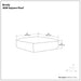 Brody - Large Square, Coffee Table Pouf Simpli-Home