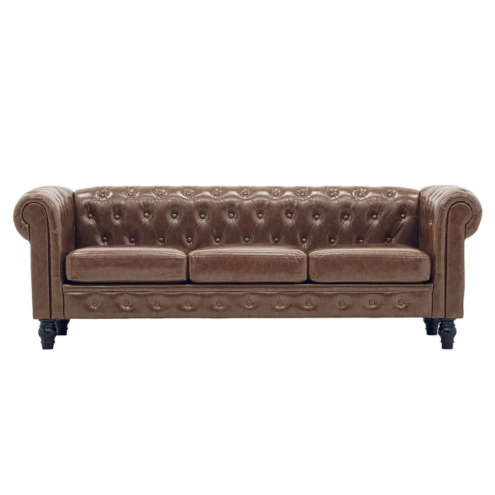 Tufted Elegant Sofa Home Essentials