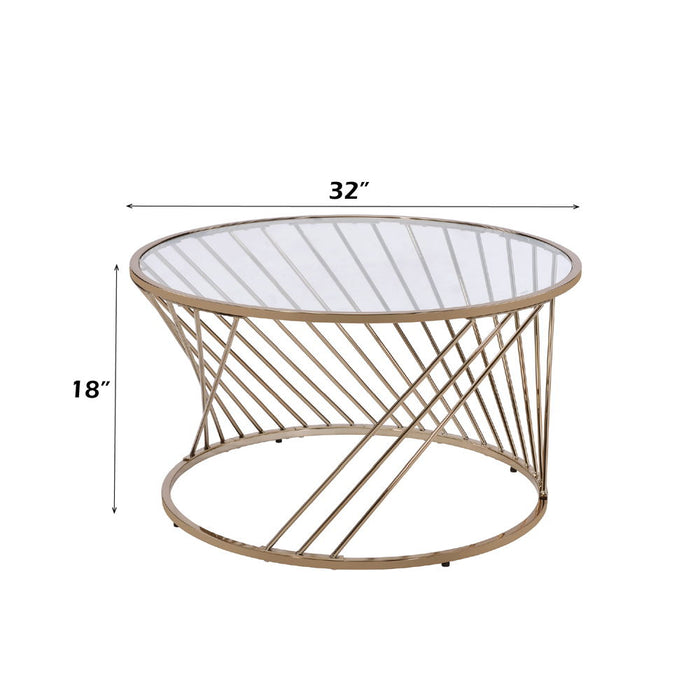 Bluelipe - Coffee Table - Champagne ACME