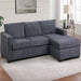 Modern L-Shaped Sectional Sofa Home Essentials