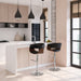 Sheldon - Upholstered Adjustable Swivel Bar Stool Simpli-Home