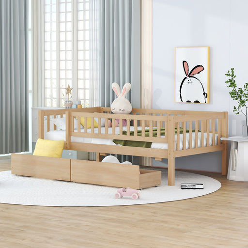 Multi Functional Wooden Daybed Bed DreamHaus