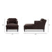 Josephine - Upholstered Chaise Lounge Jennifer Taylor Home