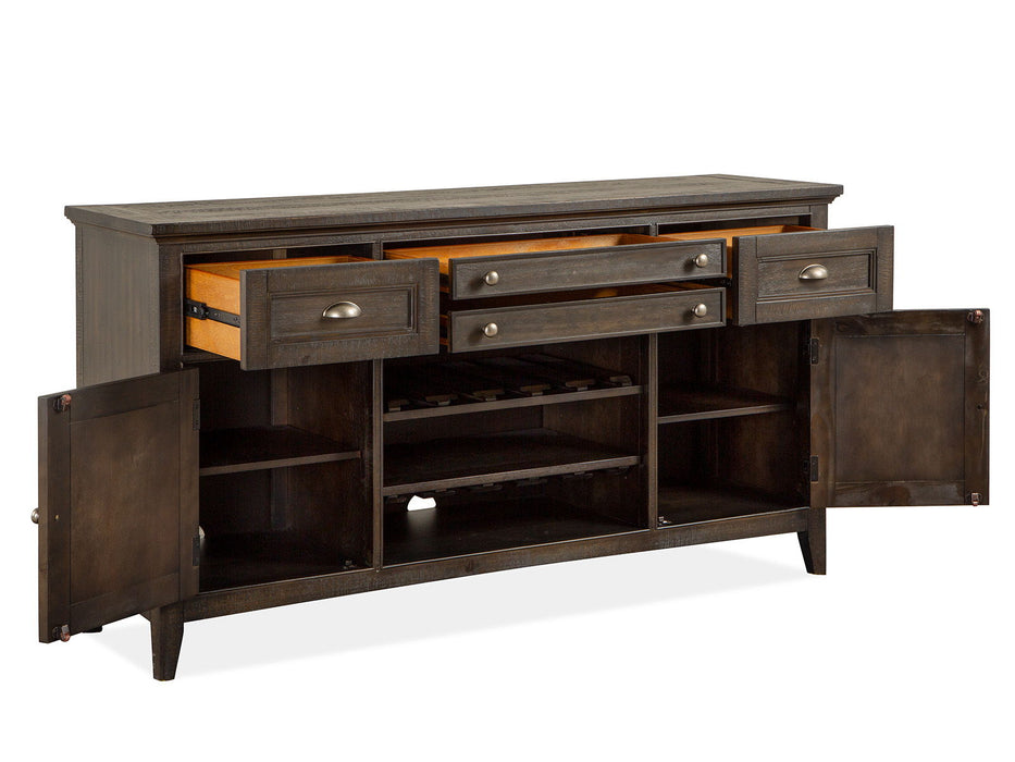 Westley Falls - Buffet - Graphite Magnussen Furniture