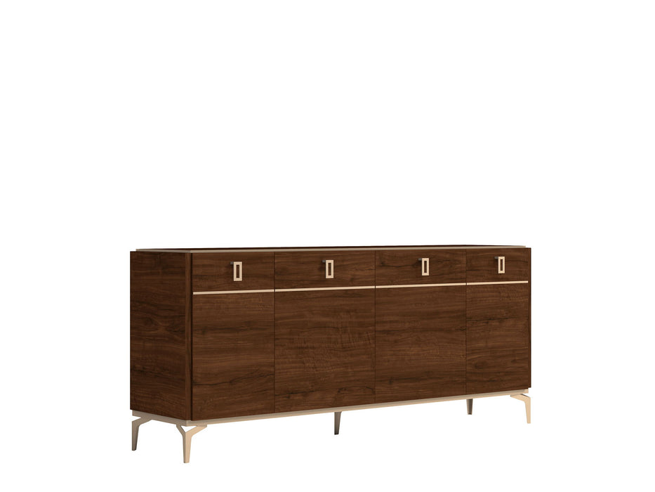 Eva - 4 Door Buffet - Dark Brown Status Italy