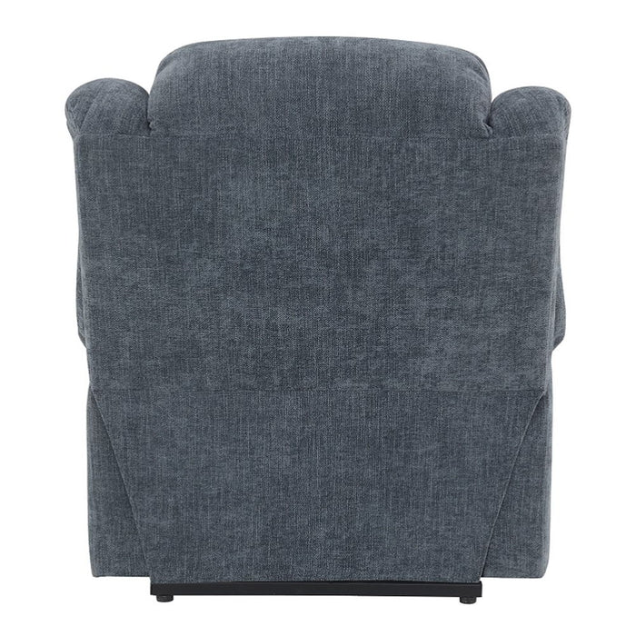 Omarion - Power Recliner With Lift, Heating & Massage - Blue Chenille ACME