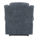 Omarion - Power Recliner With Lift, Heating & Massage - Blue Chenille ACME