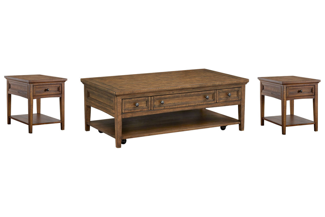 Bay Creek - Rectangular Cocktail Table Set Magnussen Furniture
