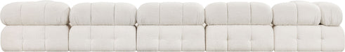 Ames - 7 Piece Boucle Fabric Modular Sectional Meridian Furniture