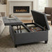 Harrison - Upholstered Coffee Table Storage Ottoman Simpli-Home