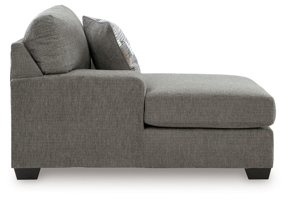 Clarington - LAF Corner Chaise - Greystone