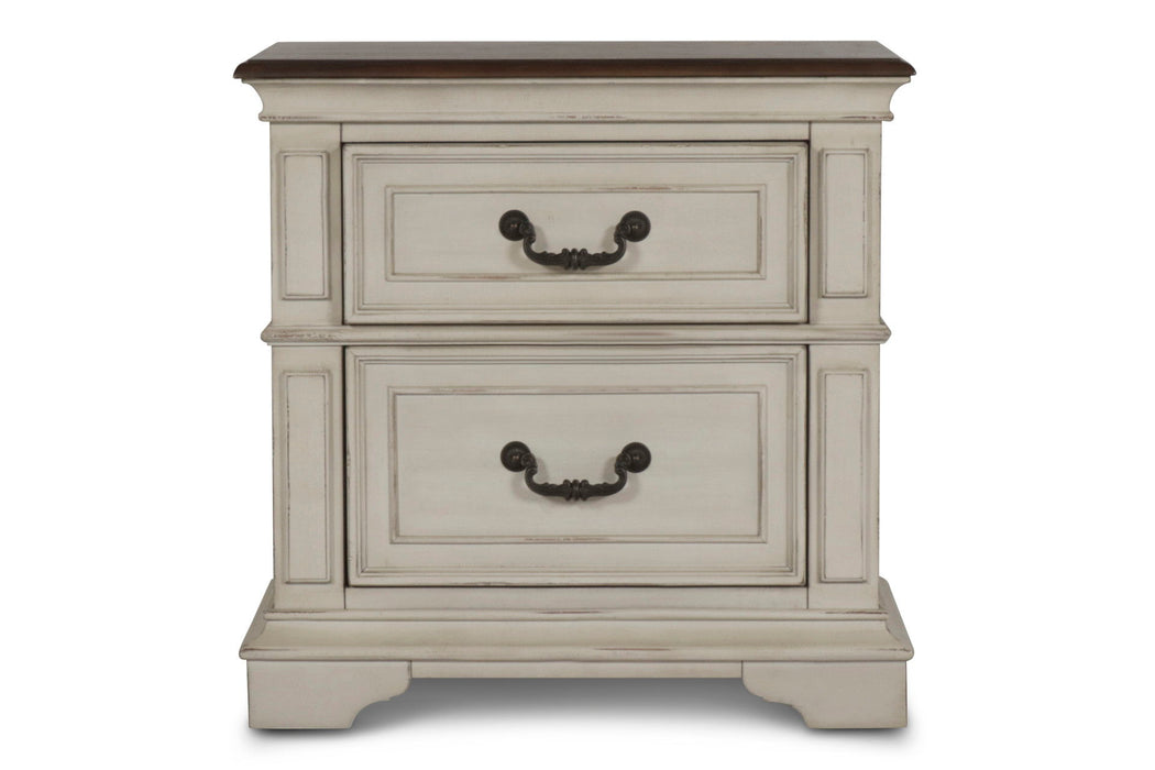 Anastasia - Nightstand - Antique White